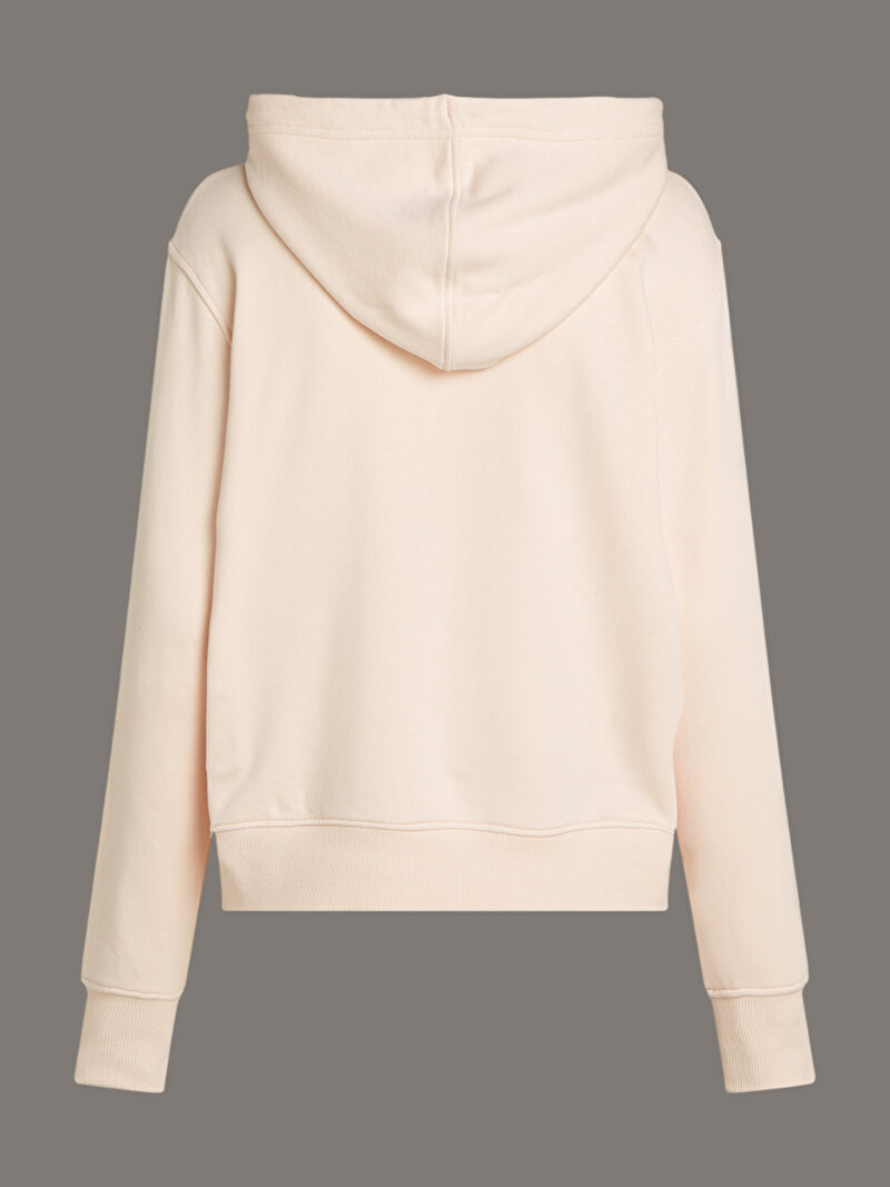 Calvin Klein Pembe Renkli Kadın Monologo Hoodie