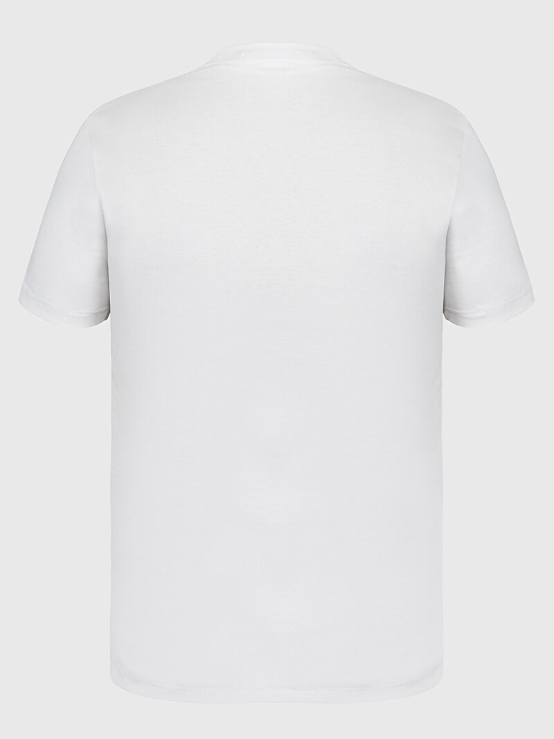 Calvin Klein Bej Renkli Erkek Seasonal Monologo T-Shirt