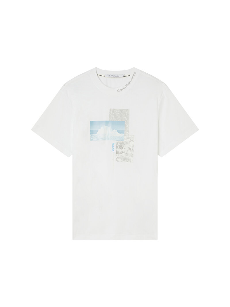 Erkek Splash Photoprint T-Shirt