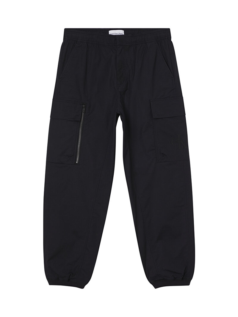 Calvin Klein Siyah Renkli Erkek Regular Cargo Pantolon