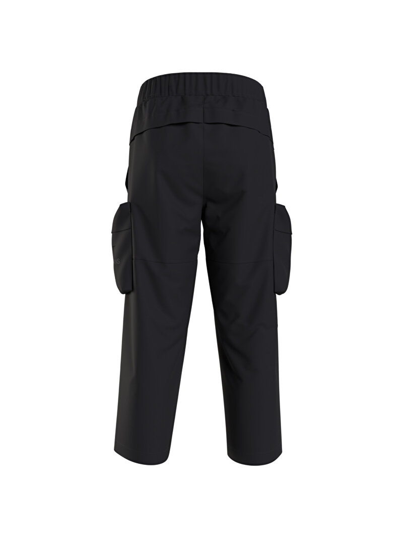Calvin Klein Siyah Renkli Erkek Technical Cropped Cargo Pantolon