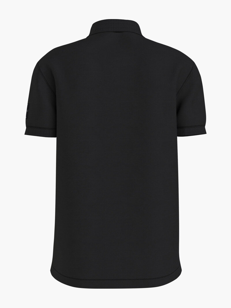 Calvin Klein Siyah Renkli Erkek Monologo Badge Polo T-Shirt