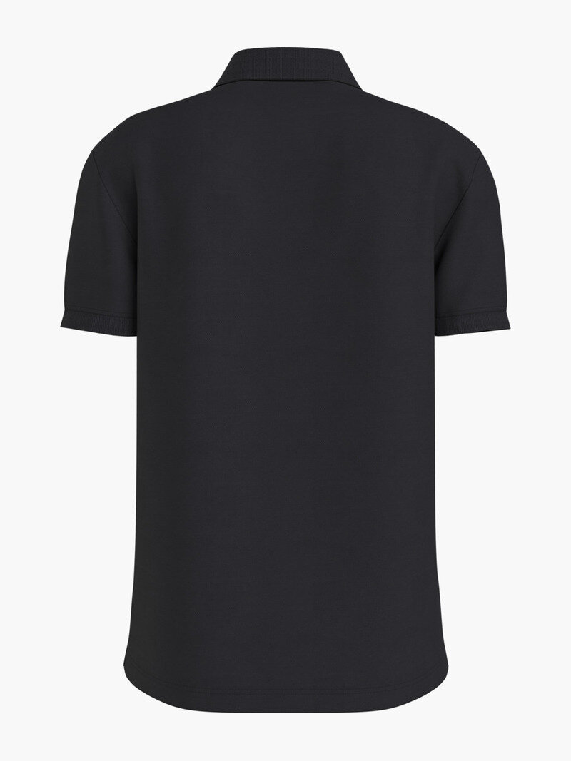 Calvin Klein Siyah Renkli Erkek Logo Tape Polo T-Shirt