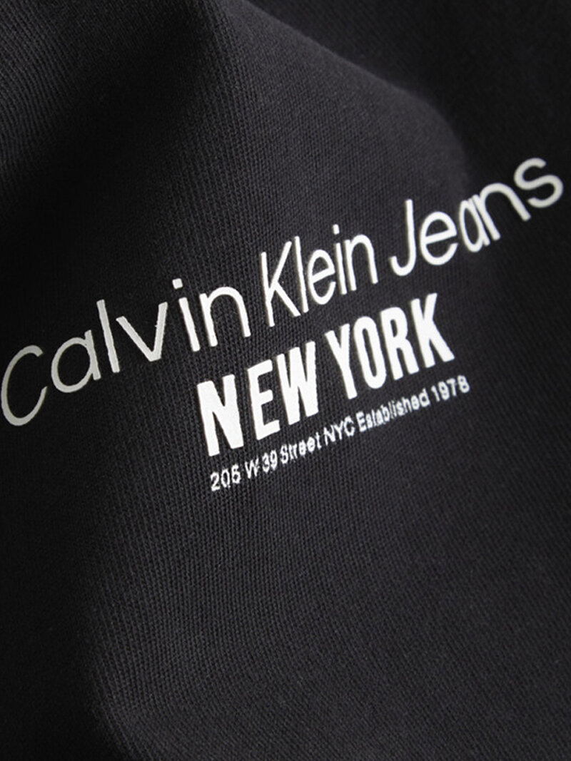 Calvin Klein Siyah Renkli Erkek Large Motion Floral Graphic T-Shirt