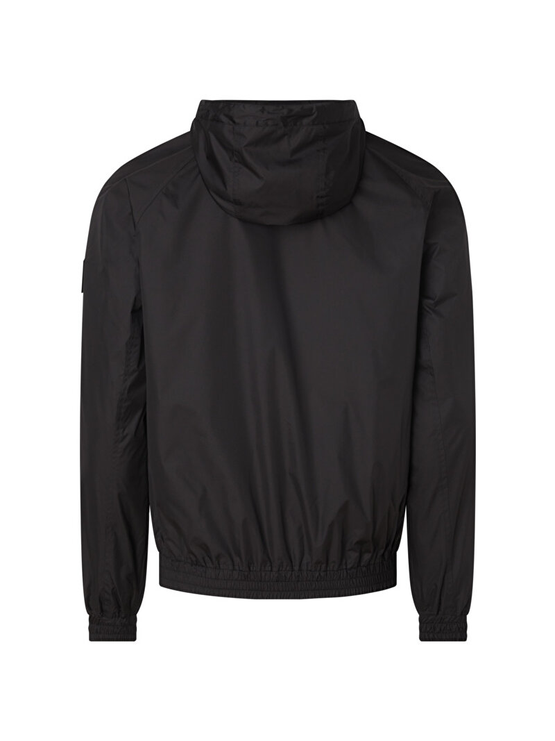 Calvin Klein Siyah Renkli Erkek Unpadded Hood Harrington Ceket