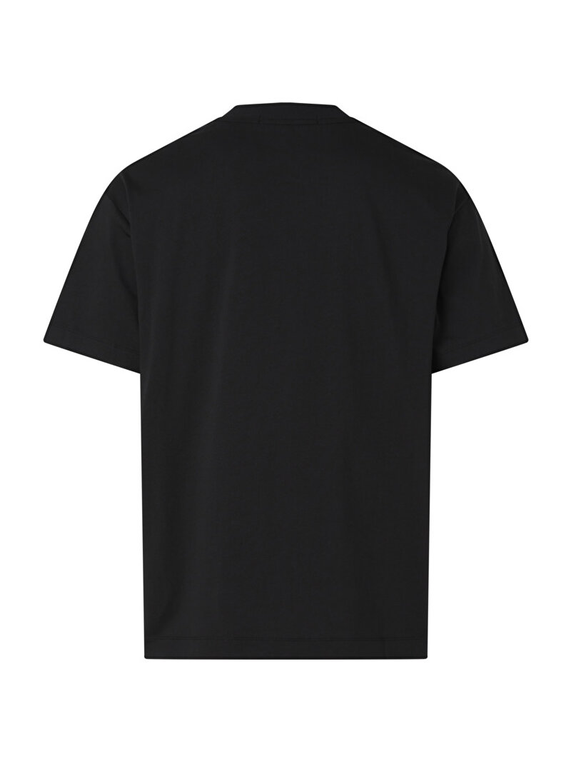 Calvin Klein Siyah Renkli Erkek Motion Blur Photoprint T-Shirt