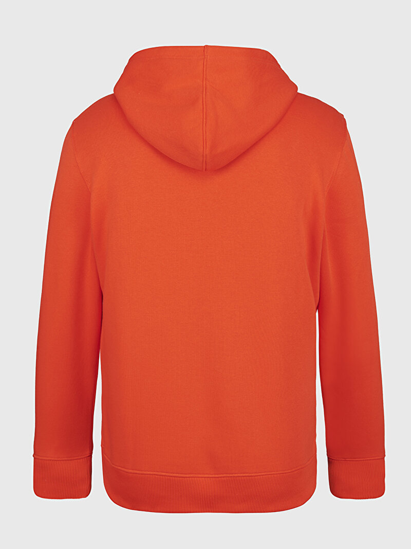 Calvin Klein Kırmızı Renkli Erkek Monologo Hoodie Sweatshirt