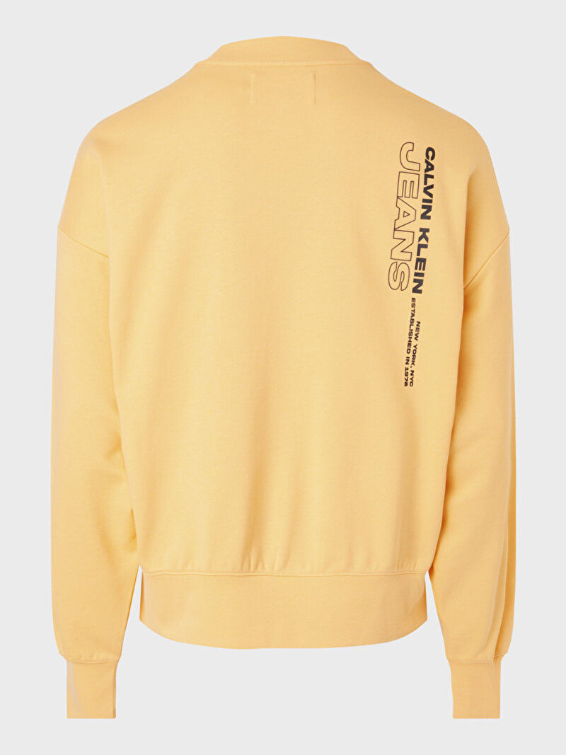 Erkek Multi Layered Photo Print Sweatshirt