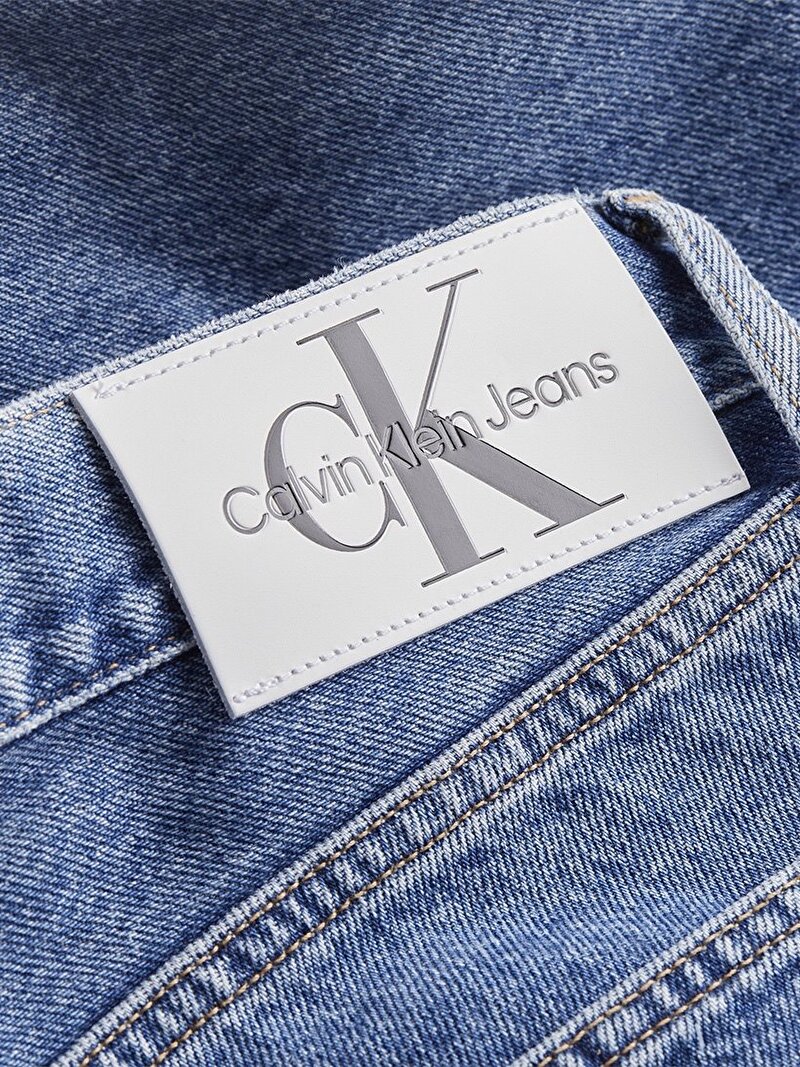 Calvin Klein Mavi Renkli Erkek Authentic Straight Jean Pantolon