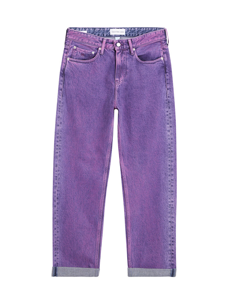 Calvin Klein Mor Renkli Erkek 90'S Straight Jean Pantolon