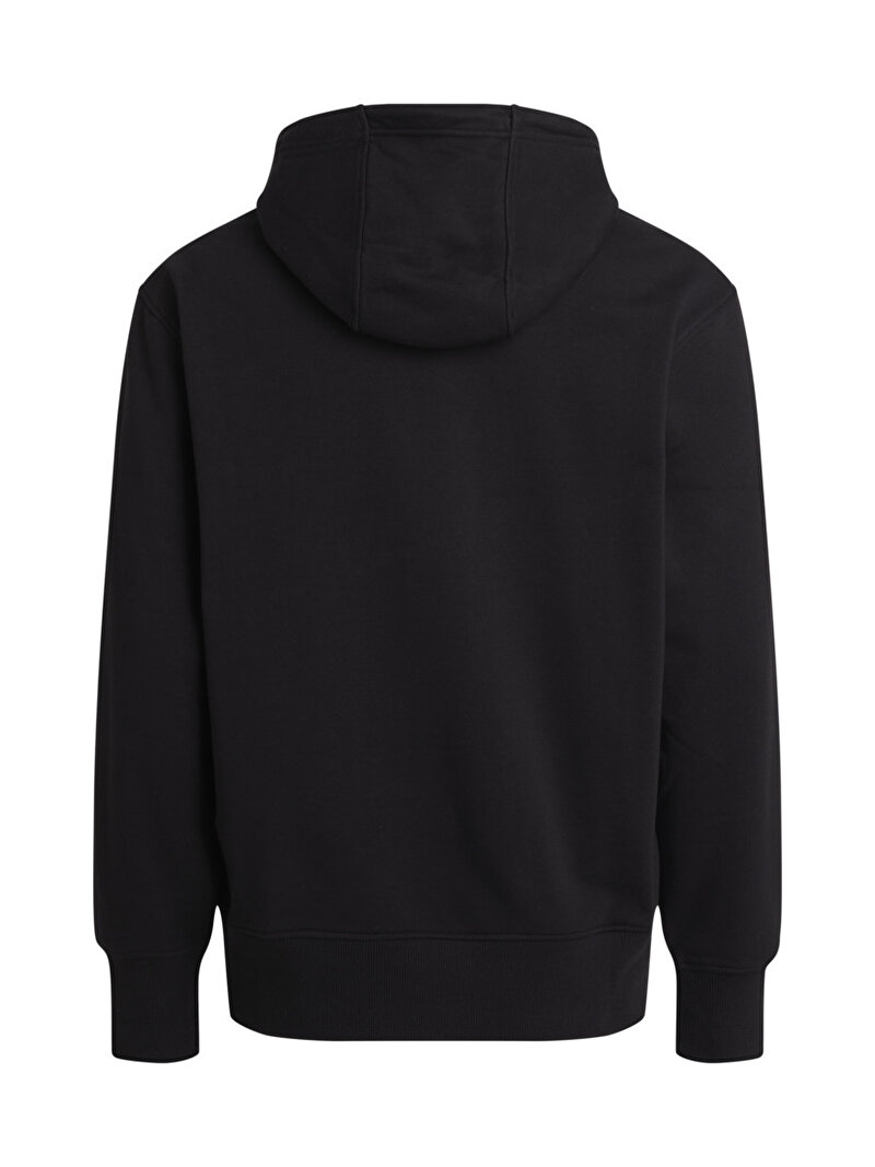 Calvin Klein Siyah Renkli Erkek Connected Layer Landscape Sweatshirt