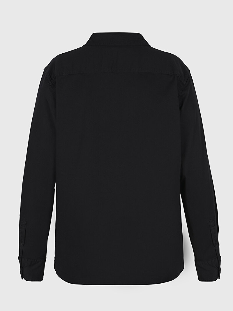Calvin Klein Siyah Renkli Erkek Utility Gömlek