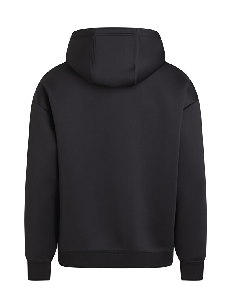 Calvin Klein Siyah Renkli Erkek Blocking Spacer Hoodie Sweatshirt