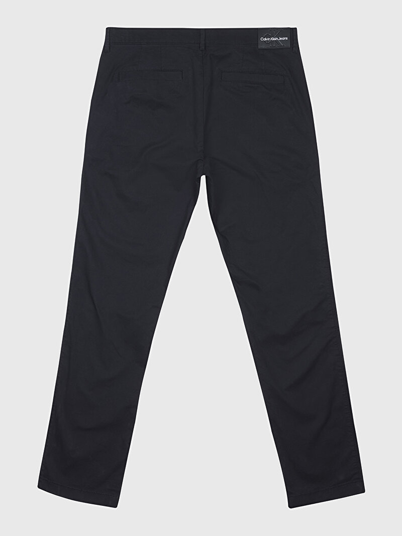 Calvin Klein Siyah Renkli Erkek Slim Stretch Chino Pantolon