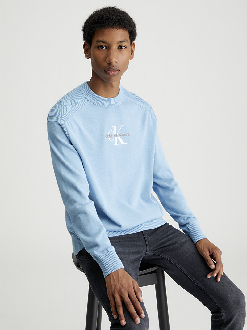 Calvin Klein Mavi Renkli Erkek Monologo Kazak