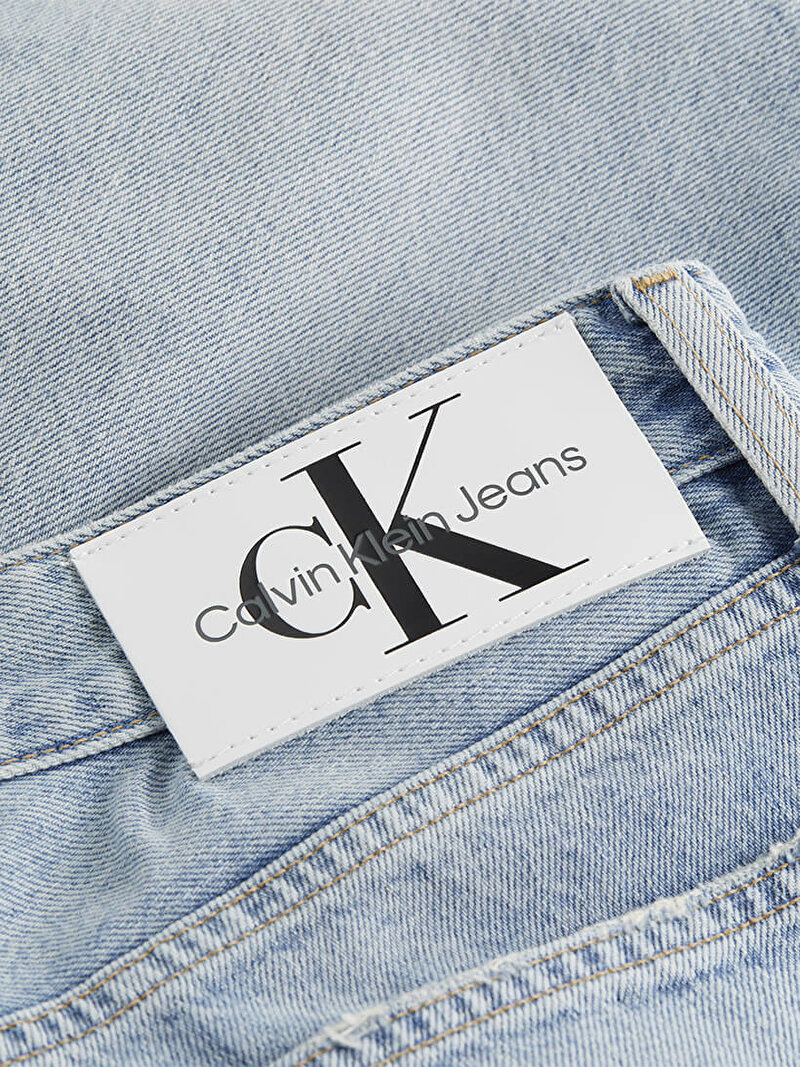 Calvin Klein Mavi Renkli Erkek Authentic Straight Jean Pantolon