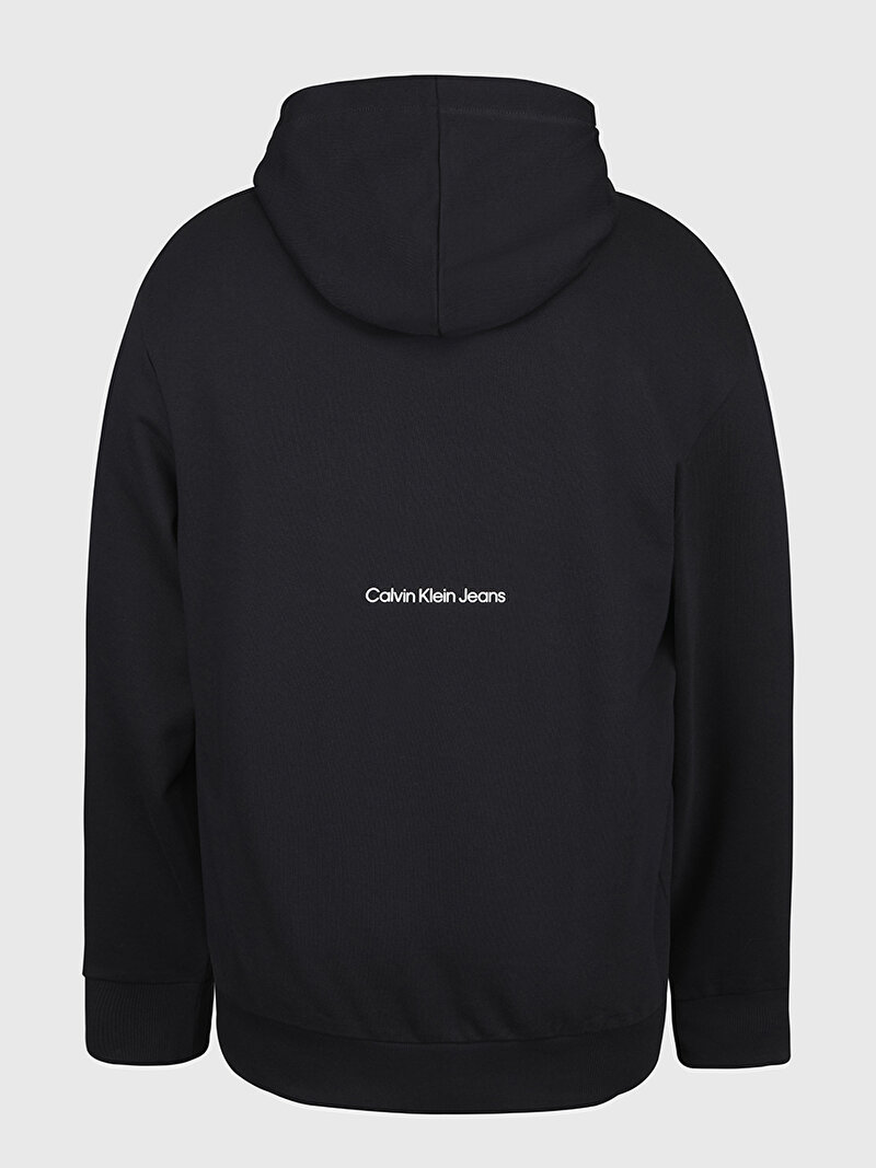 Calvin Klein Siyah Renkli Erkek Serenity Multi Graph Sweatshirt
