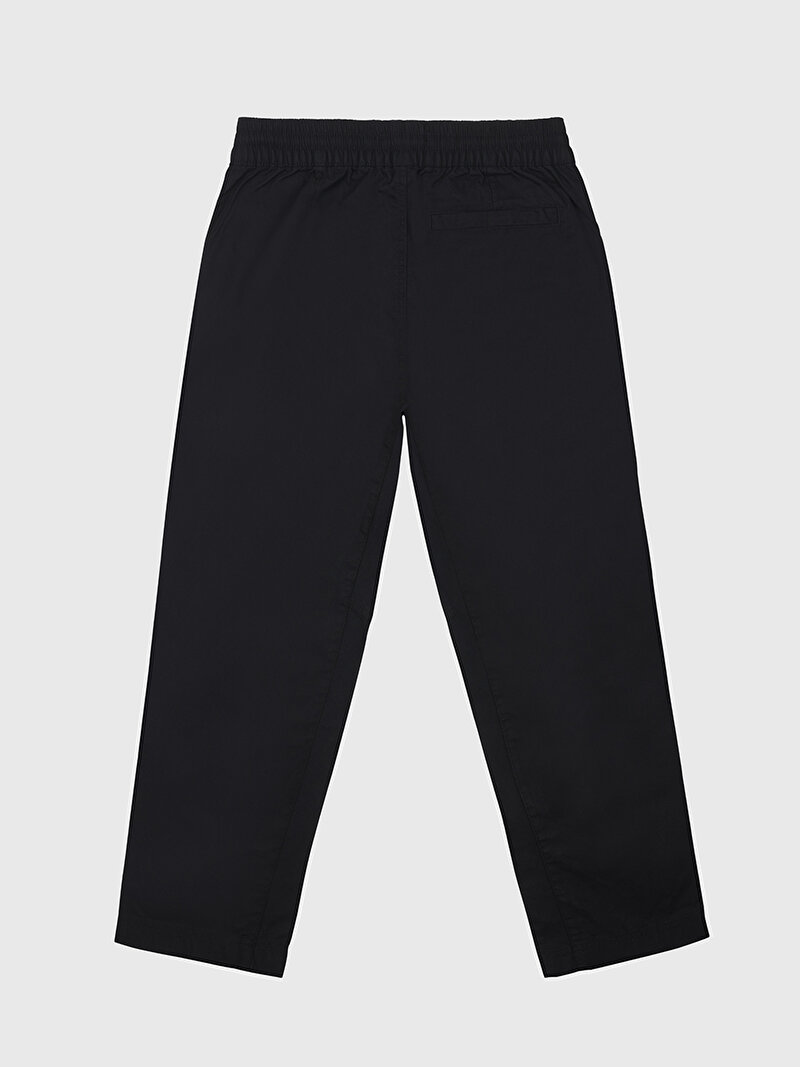 Calvin Klein Siyah Renkli Erkek Cropped Woven Pantolon