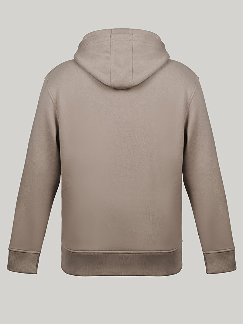 Calvin Klein Bej Renkli Erkek Soft Box Monogram Sweatshirt