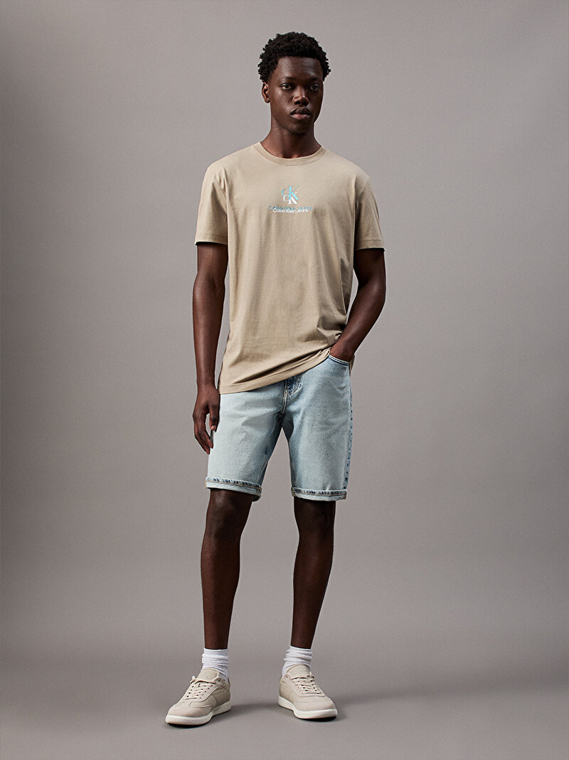 Calvin Klein Mavi Renkli Erkek Regular Şort