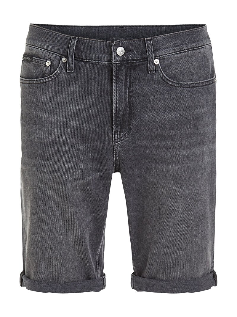 Calvin Klein Gri Renkli Erkek Slim Şort