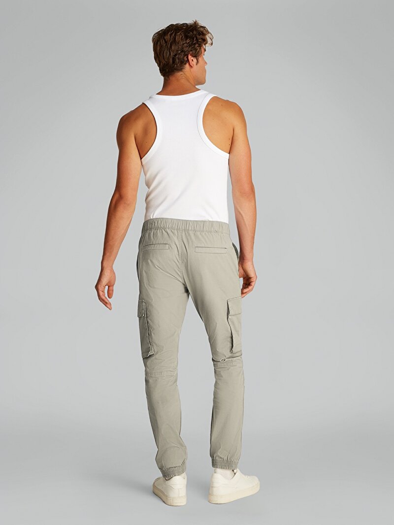 Calvin Klein Yeşil Renkli Erkek Skinny Cargo Pantolon