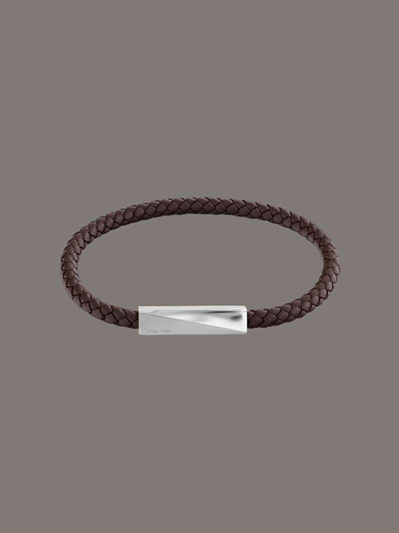 Calvin Klein Kahverengi Renkli Erkek Iconic Bileklik