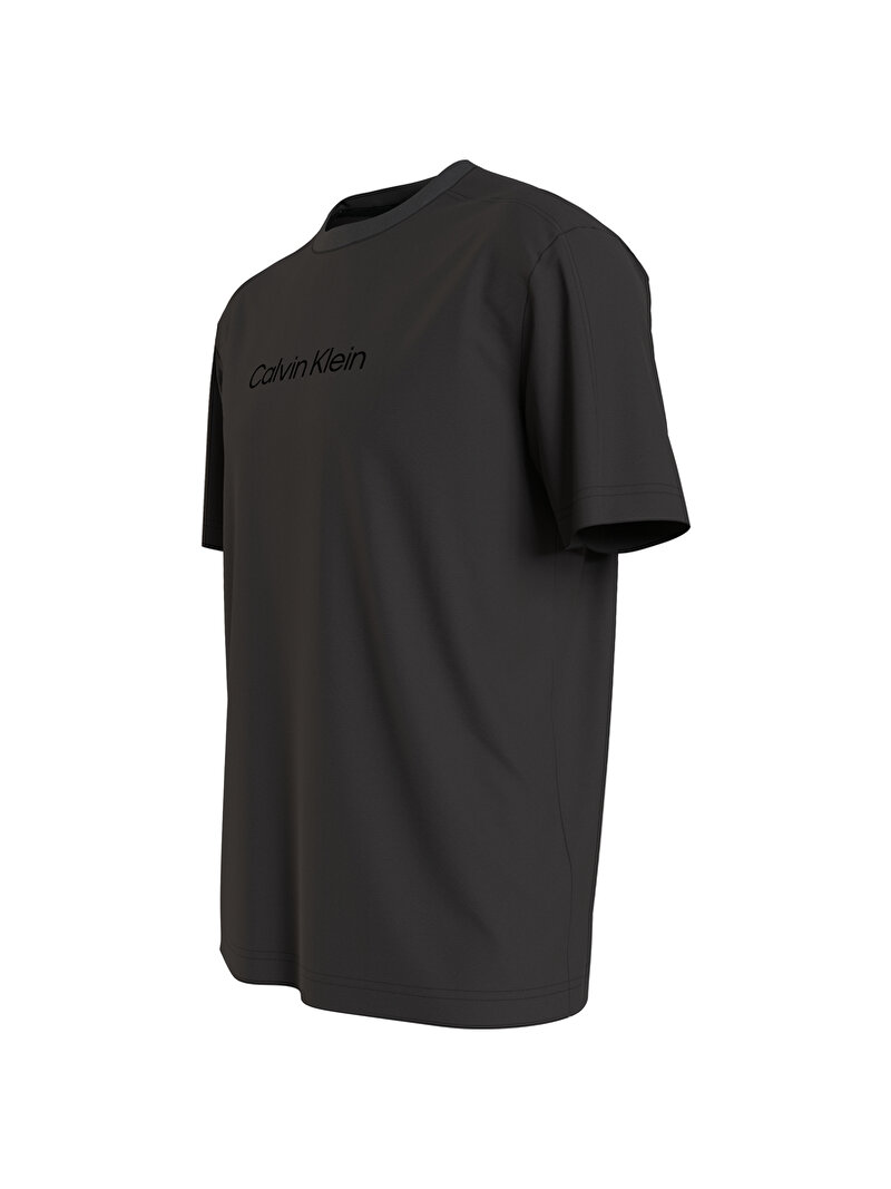 Calvin Klein Siyah Renkli Erkek Relaxed Organic Pamuklu Logo T-shirt