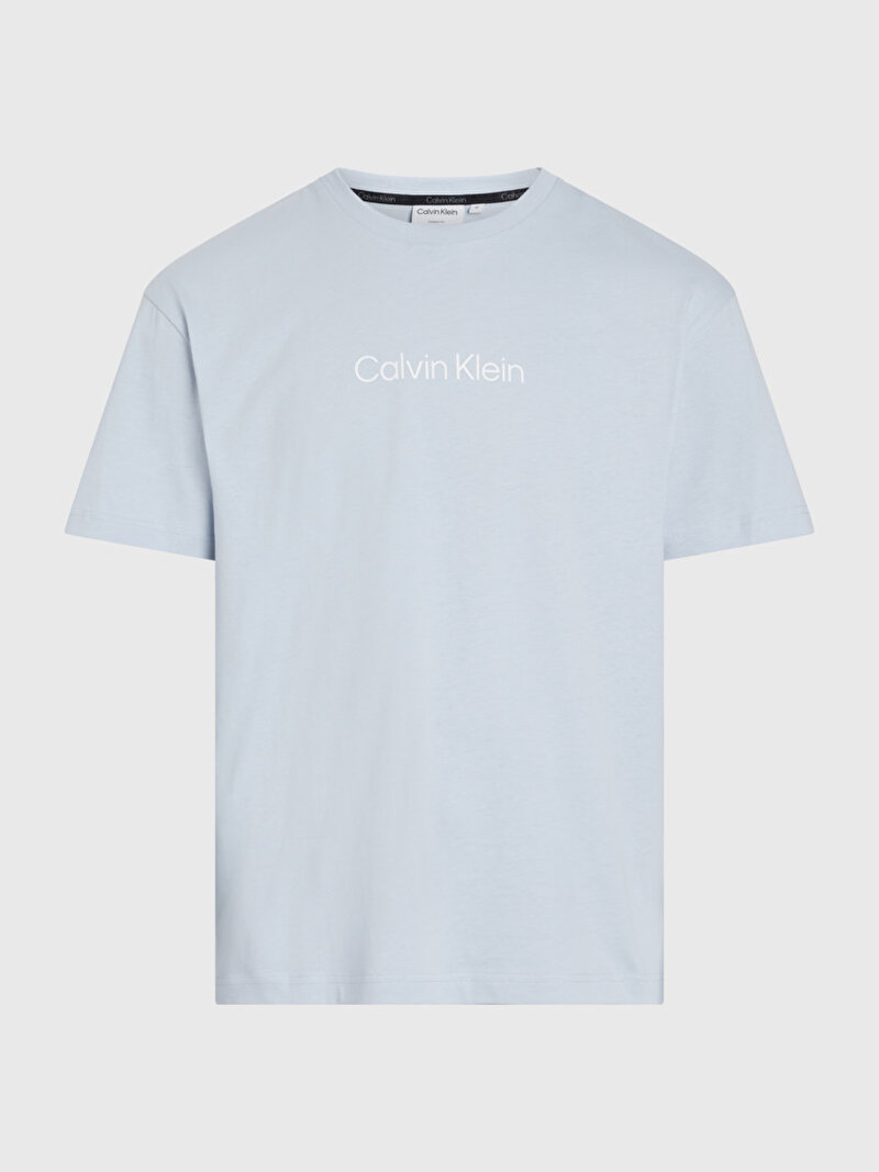 Calvin Klein Mavi Renkli Erkek Hero Logo Comfort T-Shirt