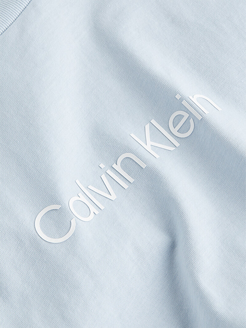 Calvin Klein Mavi Renkli Erkek Hero Logo Comfort T-Shirt