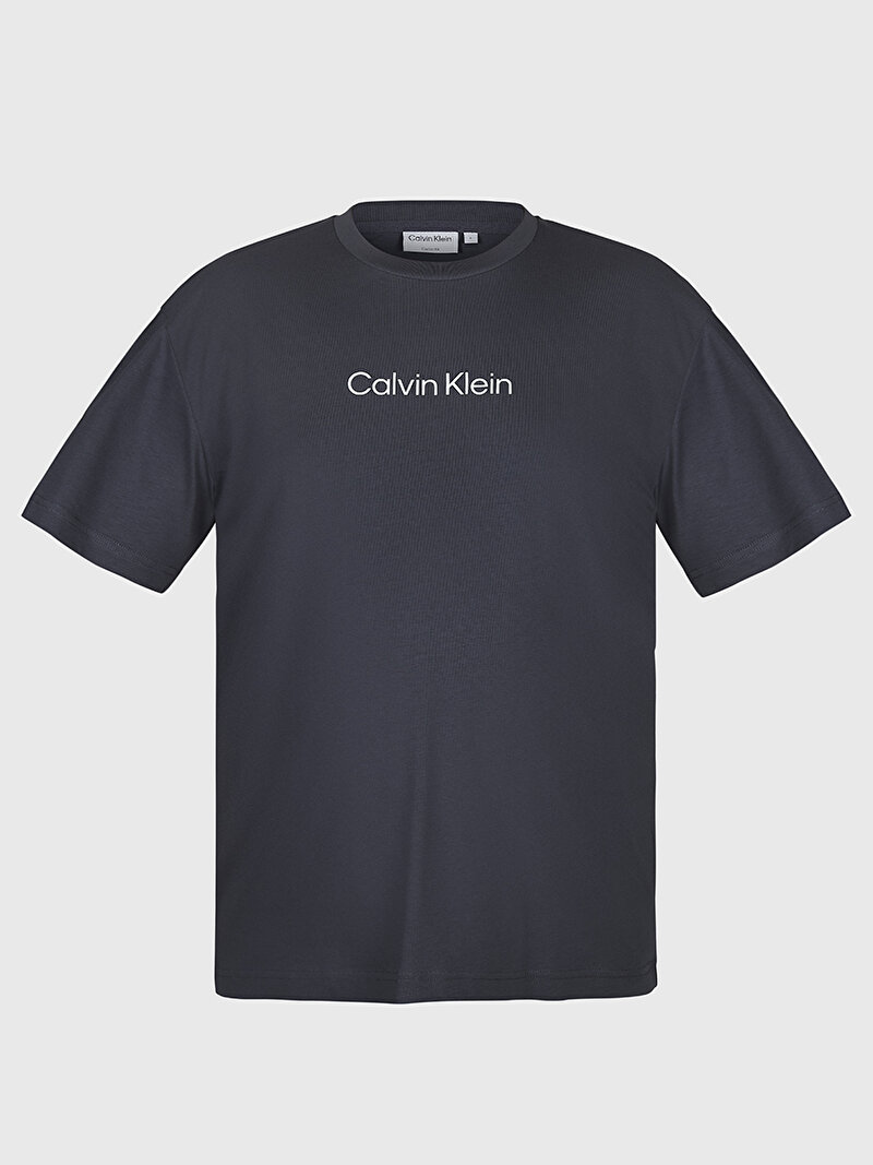 Calvin Klein Gri Renkli Erkek Hero Logo Comfort T-Shirt