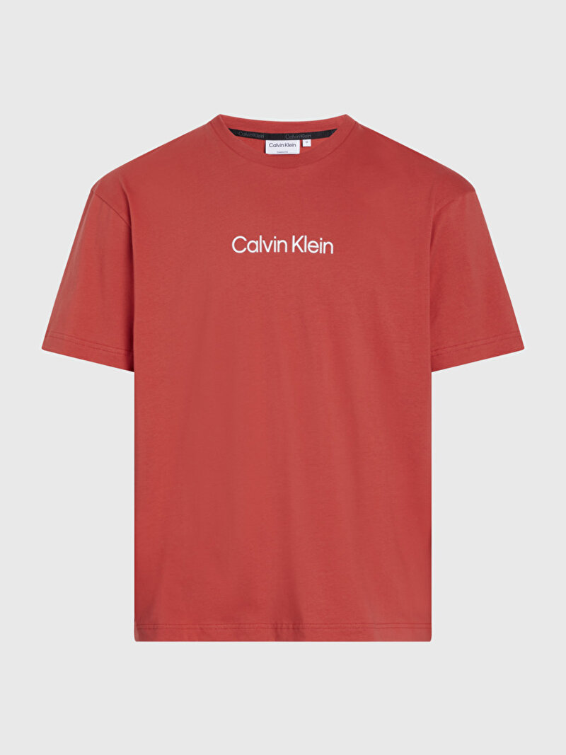 Calvin Klein Kırmızı Renkli Erkek Hero Logo Comfort T-Shirt
