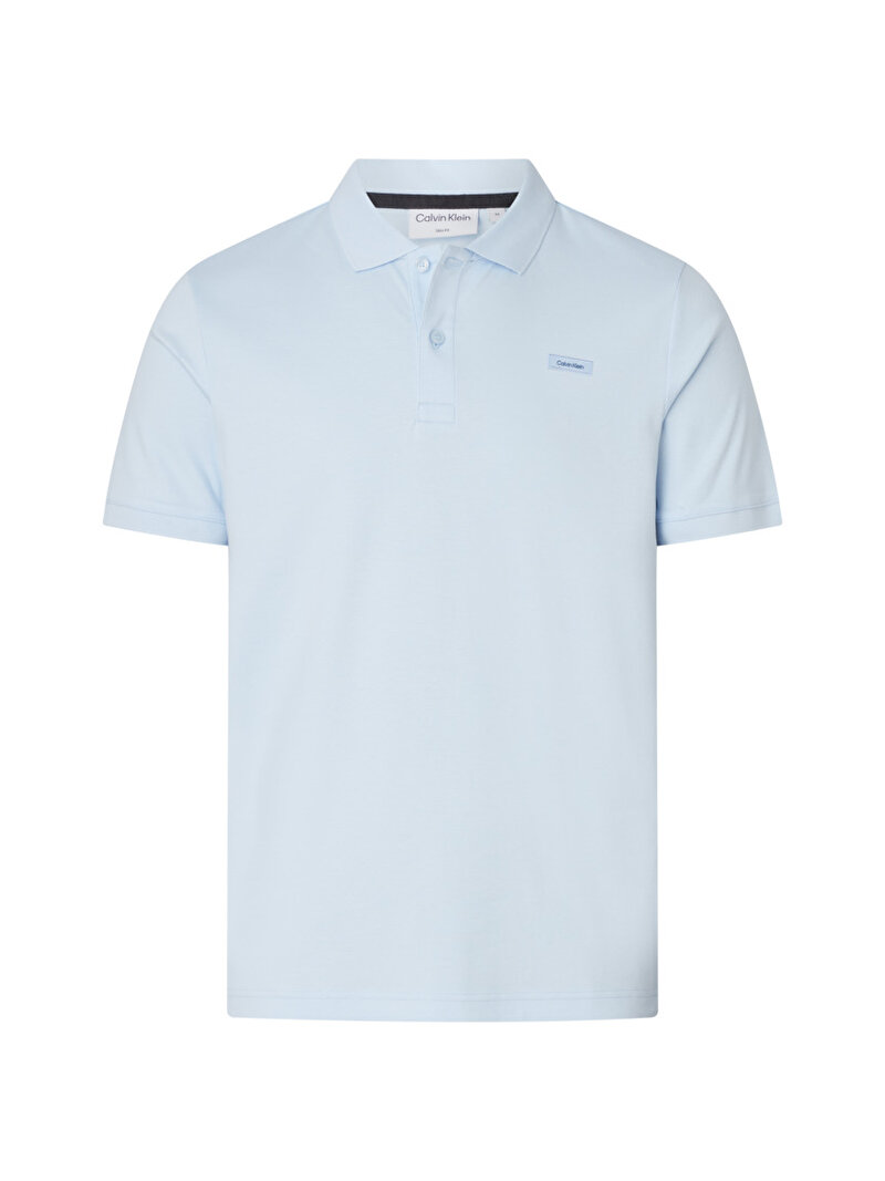 Calvin Klein Mavi Renkli Erkek Slim Polo T-Shirt