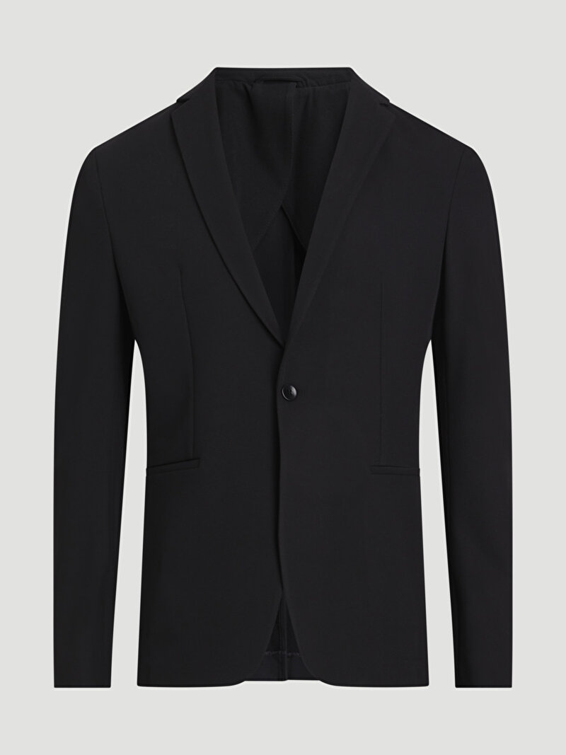 Calvin Klein Siyah Renkli Erkek Soft Twill Blazer Ceket