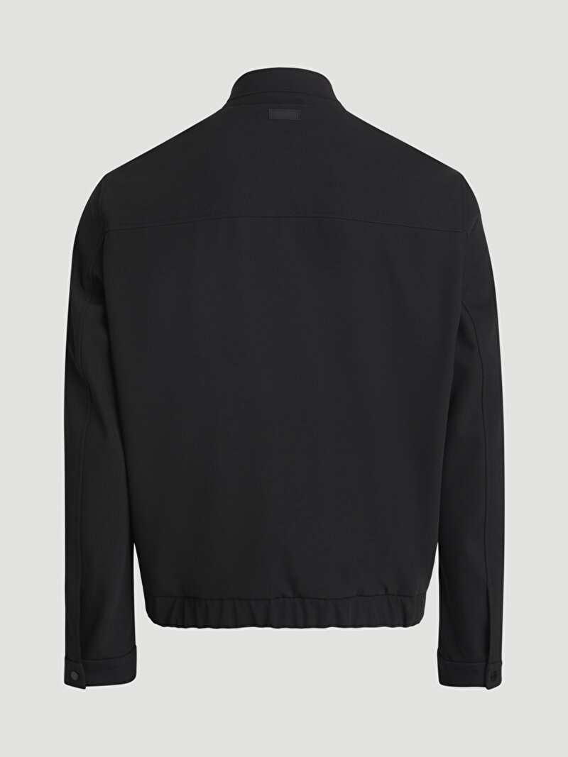 Calvin Klein Siyah Renkli Erkek Soft Twill Bomber Ceket