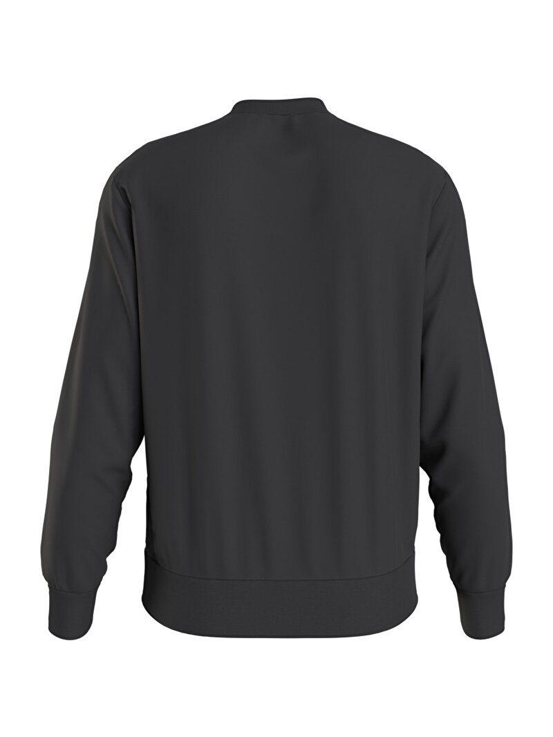 Calvin Klein Siyah Renkli Erkek Hero Logo Comfort Sweatshirt