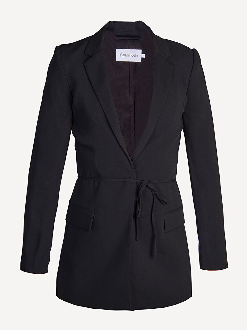 Kadın Travel Krep Blazer Ceket