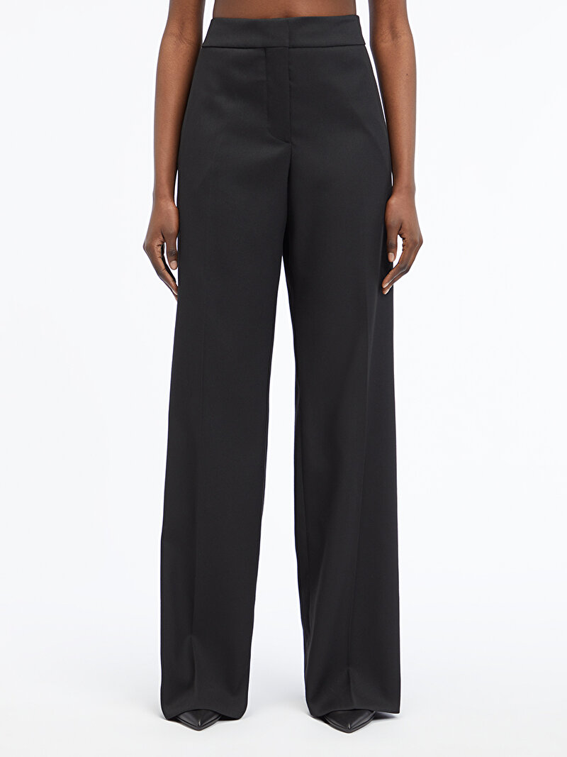 Calvin Klein Siyah Renkli Kadın Modular Tailored Pantolon