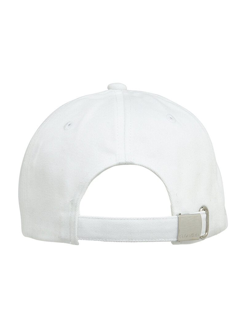 Calvin Klein Beyaz Renkli Erkek Emboidery Şapka