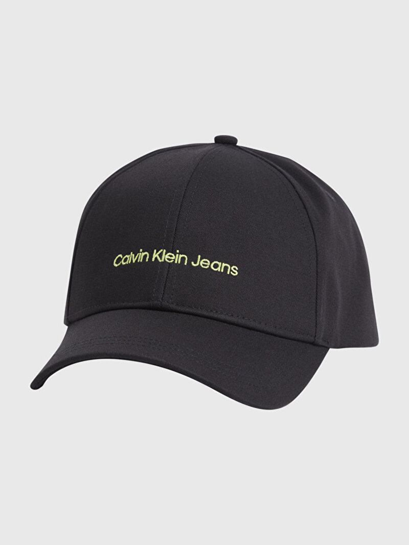 Calvin Klein Siyah Renkli Erkek Institutional Şapka
