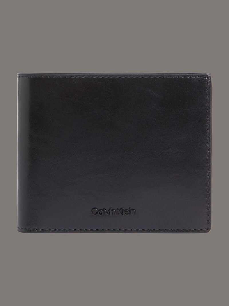 Calvin Klein Siyah Renkli Erkek CK Refined Bifold Cüzdan