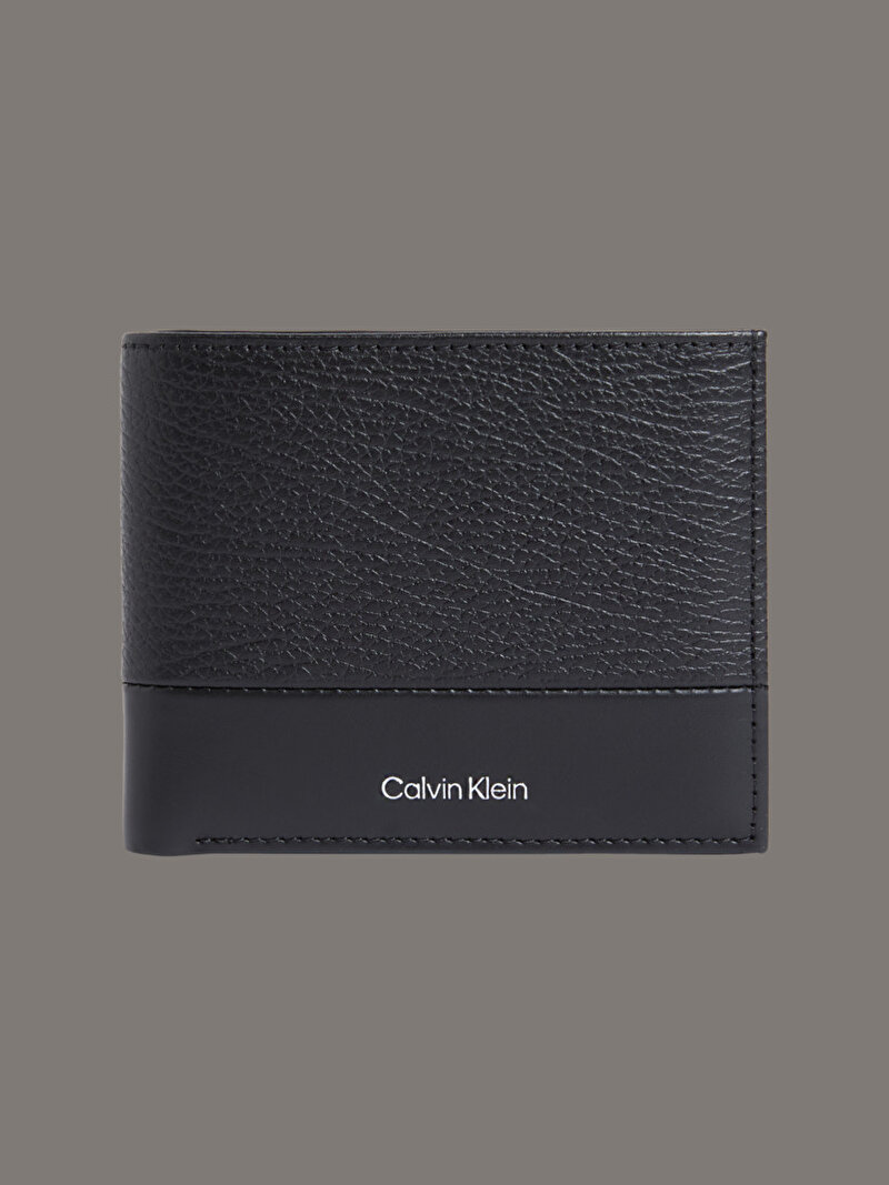 Calvin Klein Siyah Renkli Erkek Subtle Mix Bifold Cüzdan