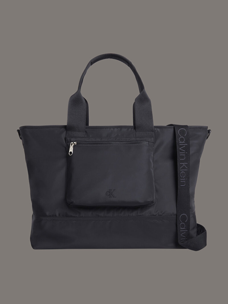 Calvin Klein Siyah Renkli Erkek Ultralight Tote Çanta