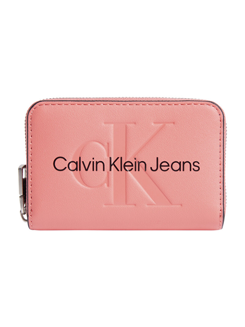 Calvin Klein Pembe Renkli Kadın Sculpted Cüzdan