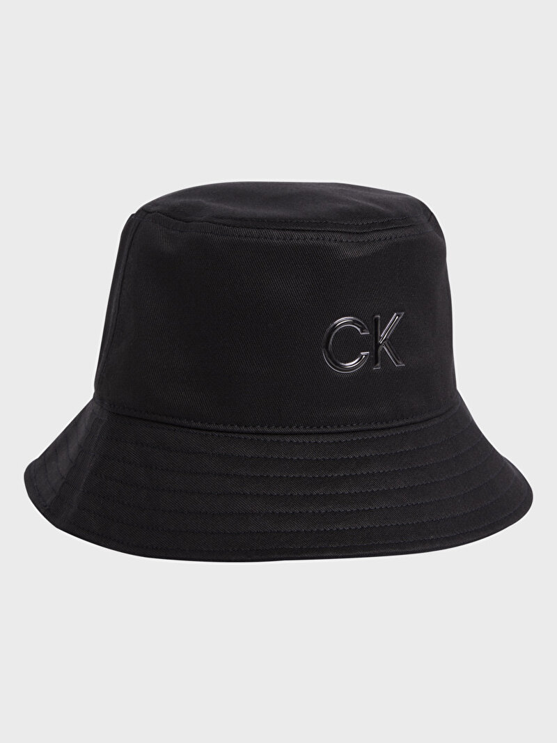 Calvin Klein Siyah Renkli Kadın Re Lock Bucket Şapka