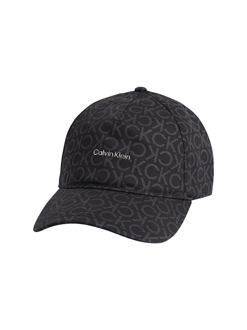 Calvin Klein Siyah Renkli Kadın CK Must Logo Şapka