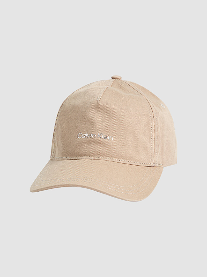 Calvin Klein Bej Renkli Kadın Ck Must Tpu Logo Şapka