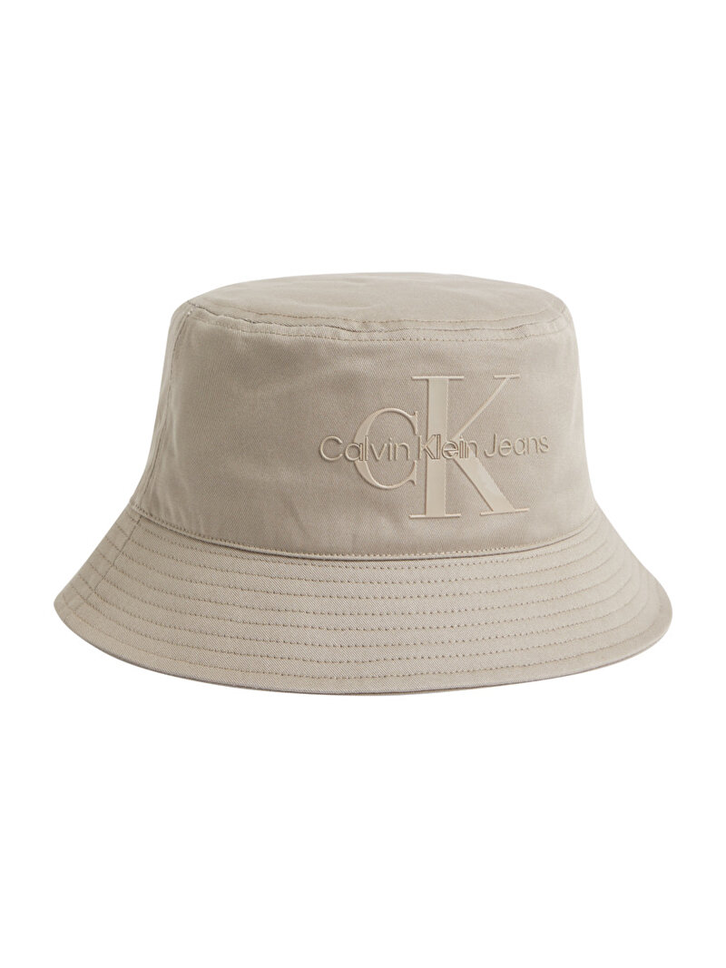 Calvin Klein Kahverengi Renkli Kadın Monogram Bucket Şapka