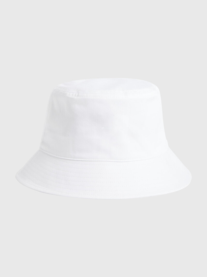 Calvin Klein Beyaz Renkli Kadın Monogram Bucket Şapka