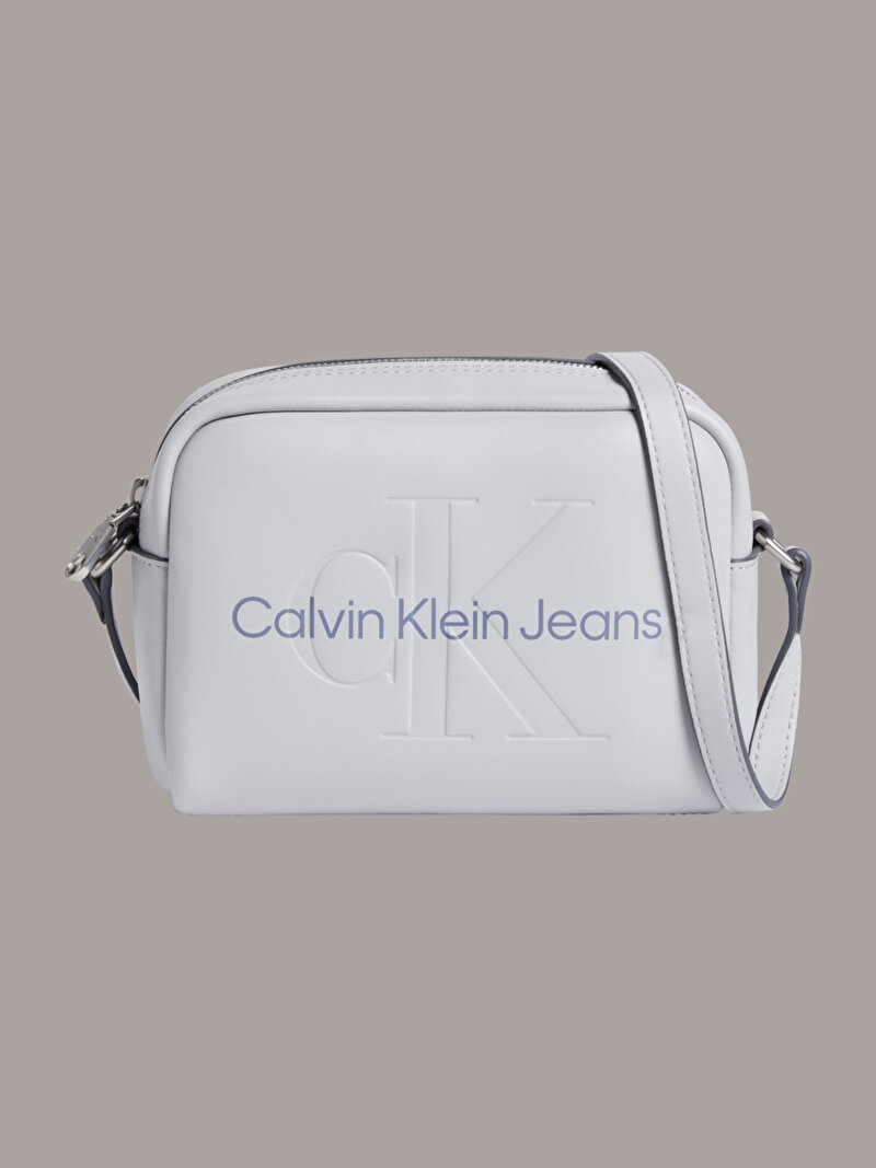 Calvin Klein Gri Renkli Kadın Sculpted Camera Çanta